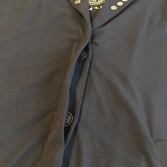 Gorgeous Boy meets Girl black studded blazer - Picture 5 of 5